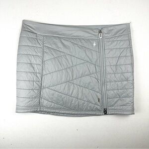 Smartwool Quilted Gray Skirt